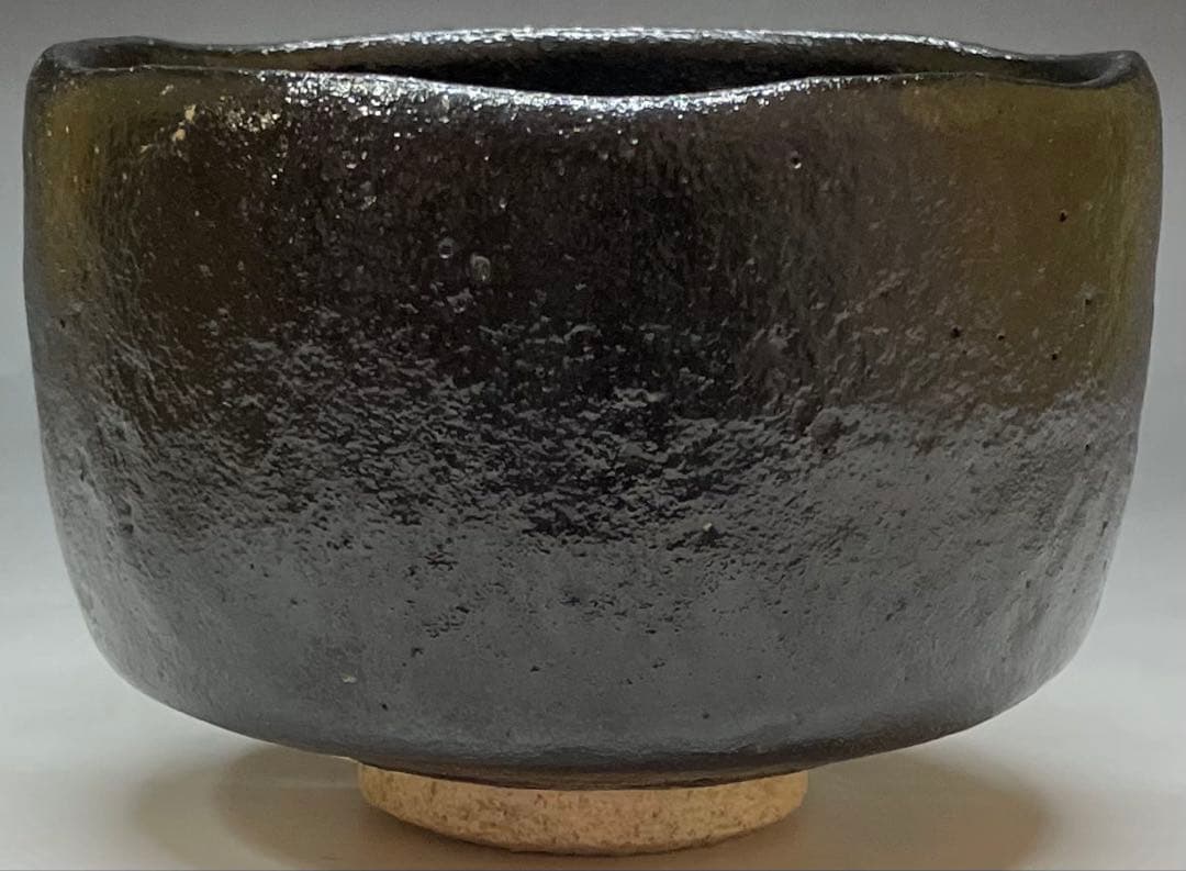 平安祥悦 慶入写 黒茶碗 京焼 楽焼 d3166 - メルカリ