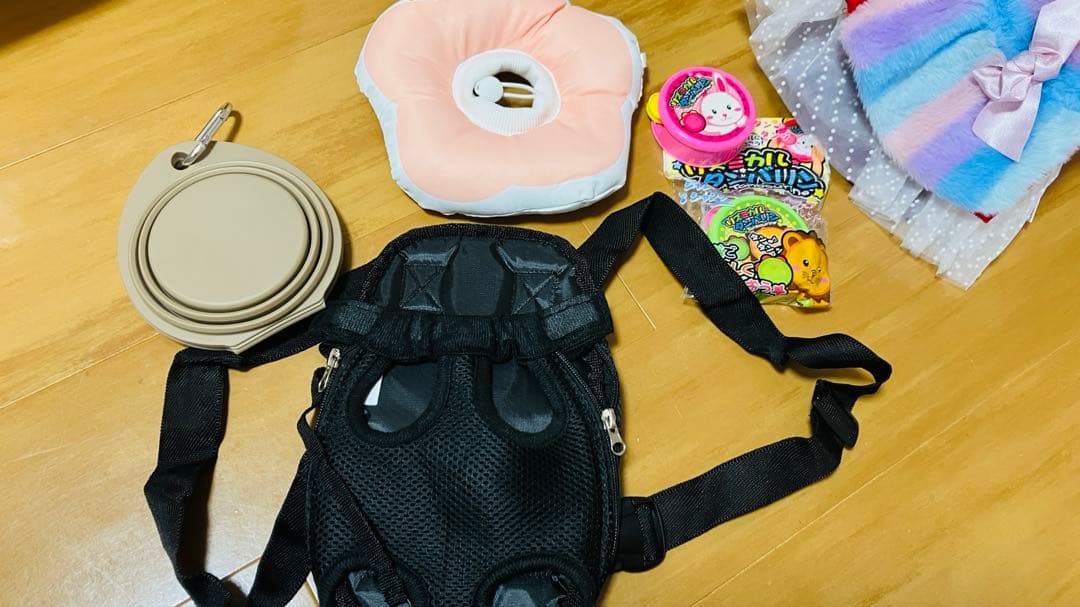 パピーちゃん女の子セット♡ キャリーバッグ／お洋服多数／4Sマナー