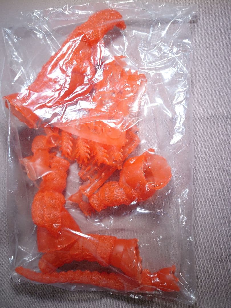 ゴジラ GODZILLA 1995 海洋堂 限定版 透明(赤) 原型：酒井ゆうじ