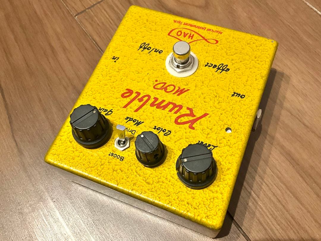 Hao Rumble MOD (Dumble pedal)