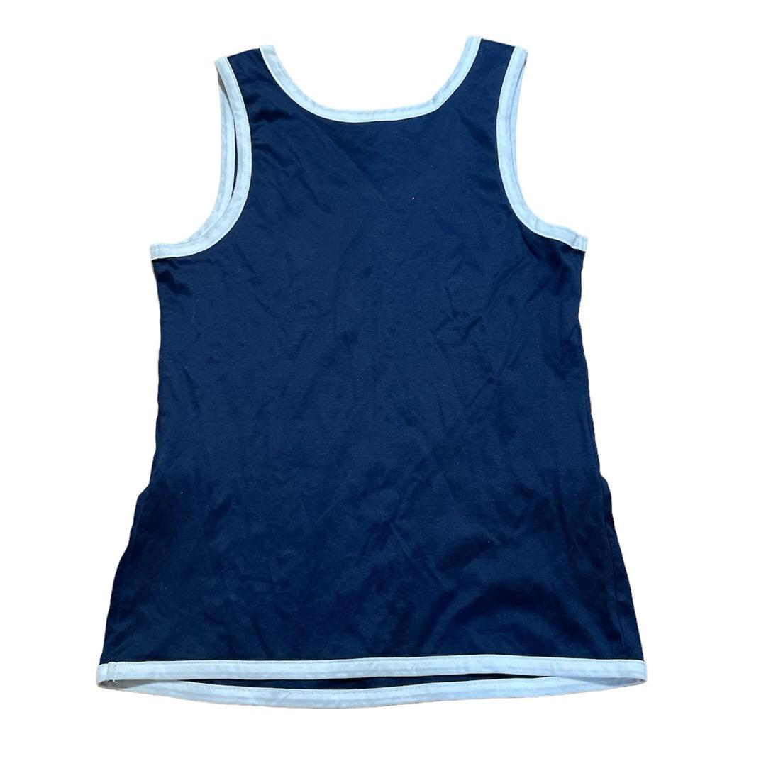 Christian Dior クリスチャンディオール ロゴ刺繍タンクトップ