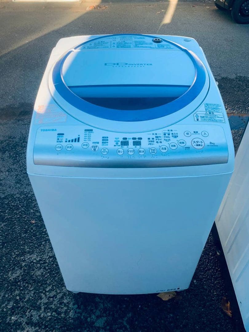 ♻️送料設置無料 TOSHIBA 電気洗濯乾燥機 AW-KS80VM - メルカリ