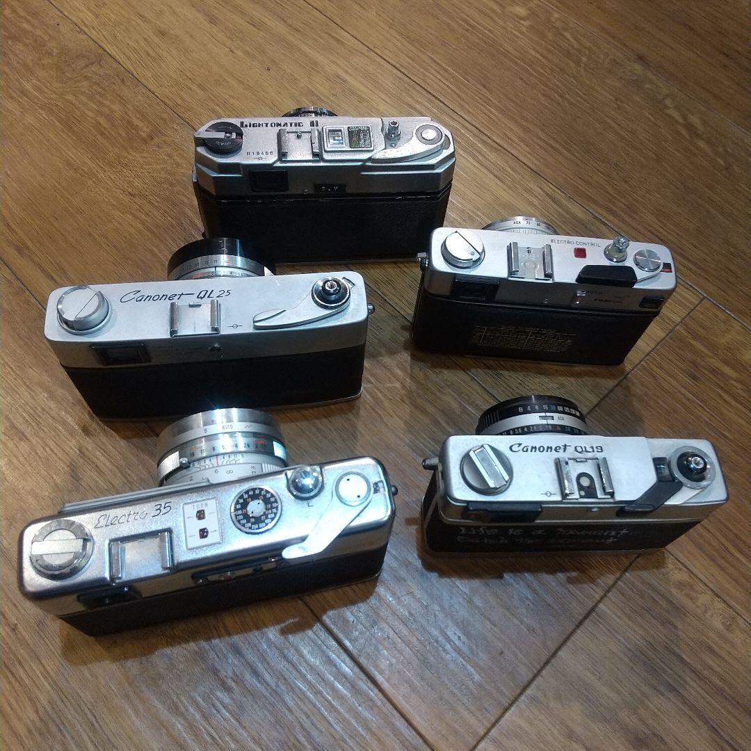 金属製 フィルムカメラ 5台セット まとめ売り ヴィンテージ