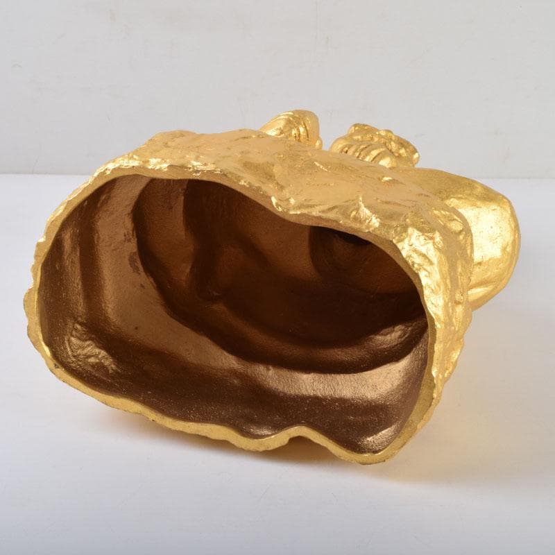 北村治禧作 古銅鍍金 福寿恵比寿像 限定130/400 共箱 M 8589A