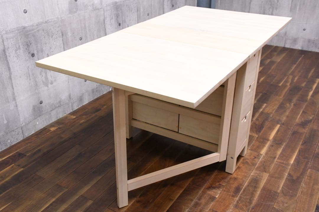 EAC54 展示品 IKEA NORDEN ノールデン ゲートレッグテーブル