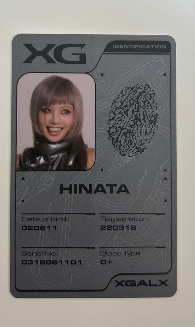 XG THE CORE -核- IDカード ヒナタ - メルカリ