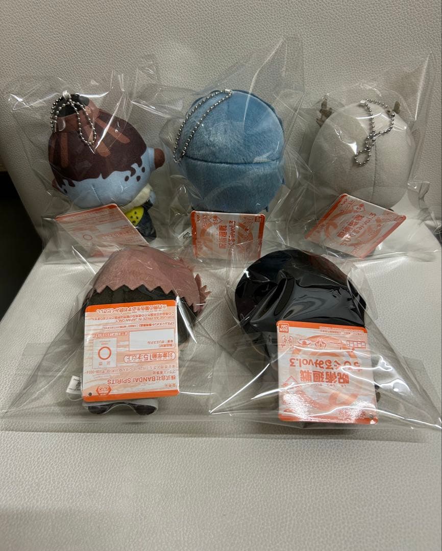 タグ付き 呪術廻戦 ちびぐるみ vol.1〜vol.3 コンプリート15体セット