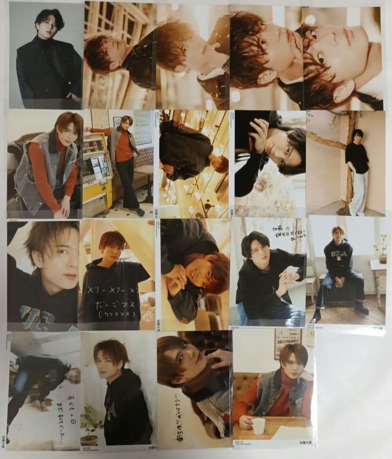 加藤大悟　ブロマイド約100枚　まとめ売り