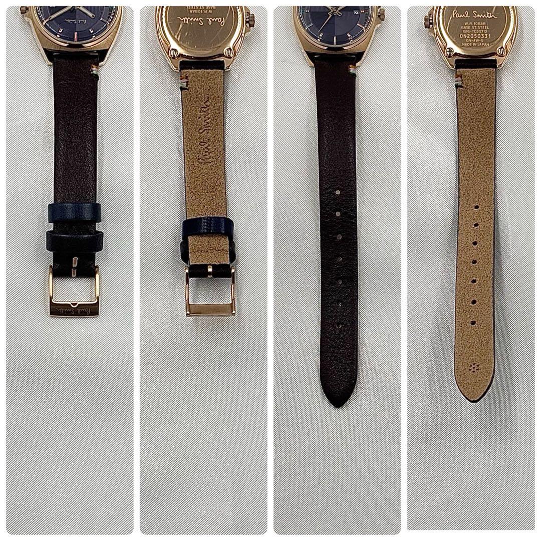 稼働品 Paul Smith ポールスミス 腕時計 メンズ ゴールド y2k