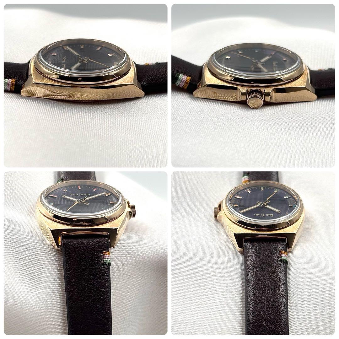 稼働品 Paul Smith ポールスミス 腕時計 メンズ ゴールド y2k