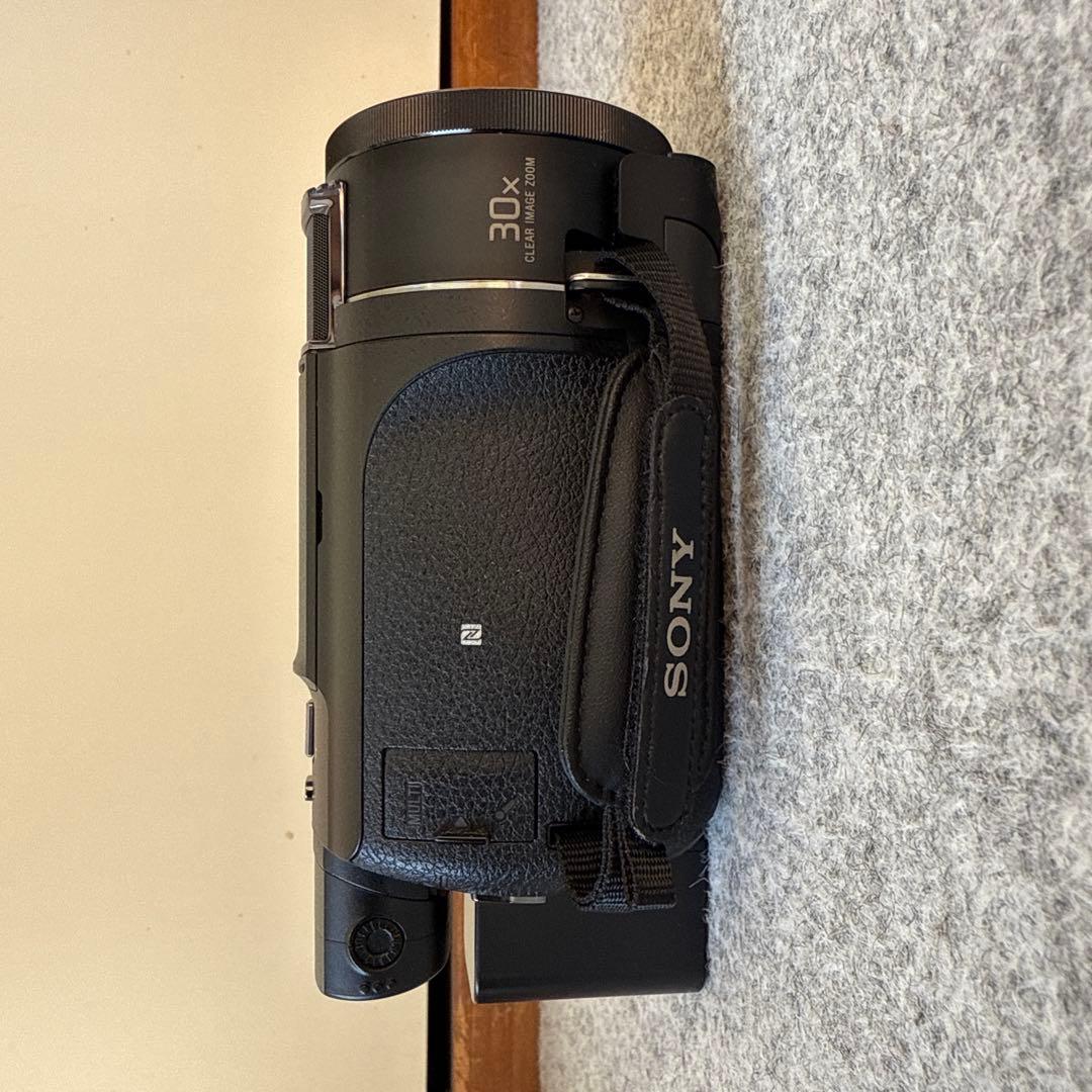 SONY FDR-AX55 4K ビデオカメラ 本体 バッテリー2個 箱あり