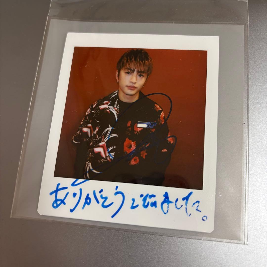 generations直筆サイン入りチェキ 白濱亜嵐 片寄涼太 佐野玲於 小森隼