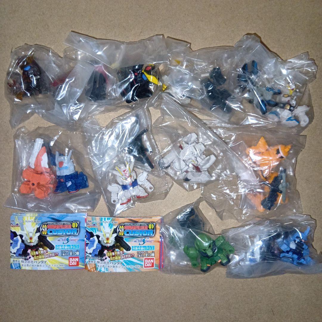 【激レア】SDガンダム フルカラーカスタム [ 第1弾 ] 全種 未組立品