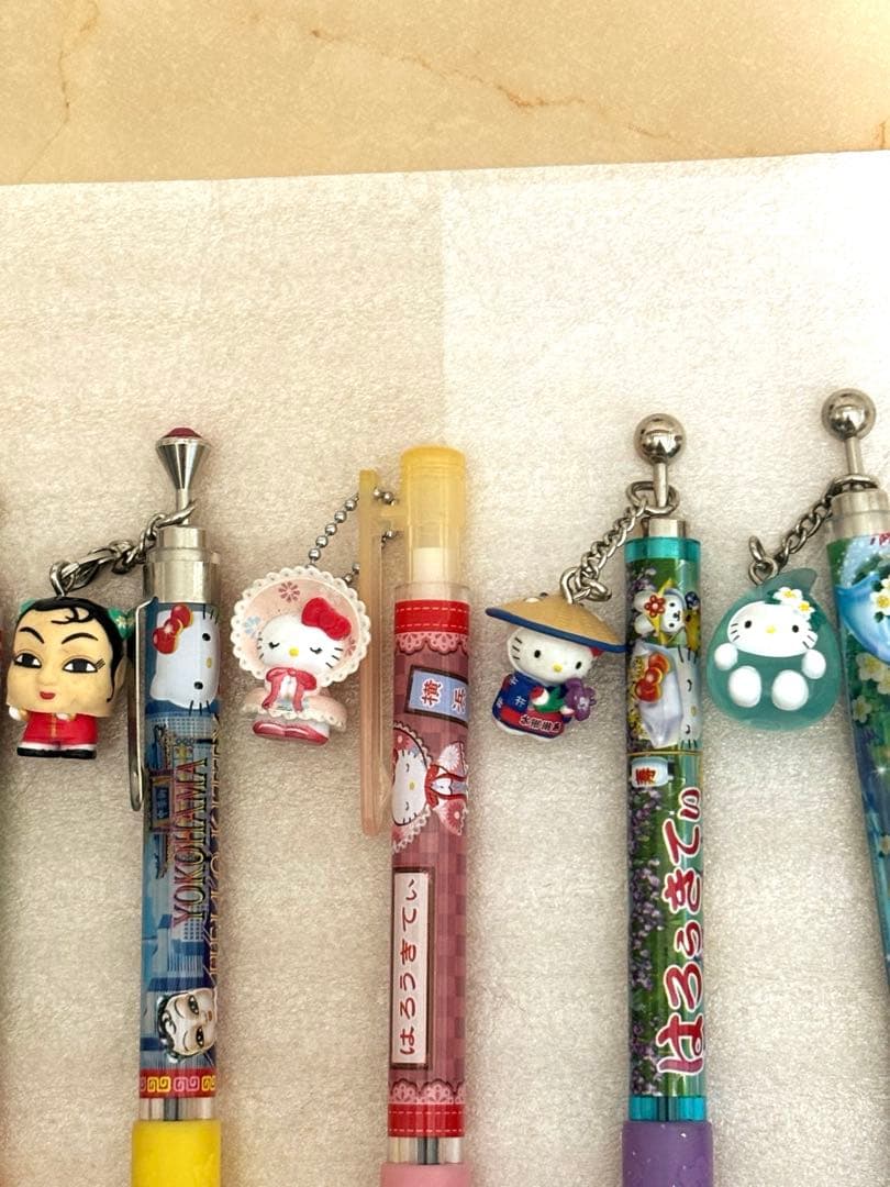 ご当地限定キティボールペン50本＋オマケ5本