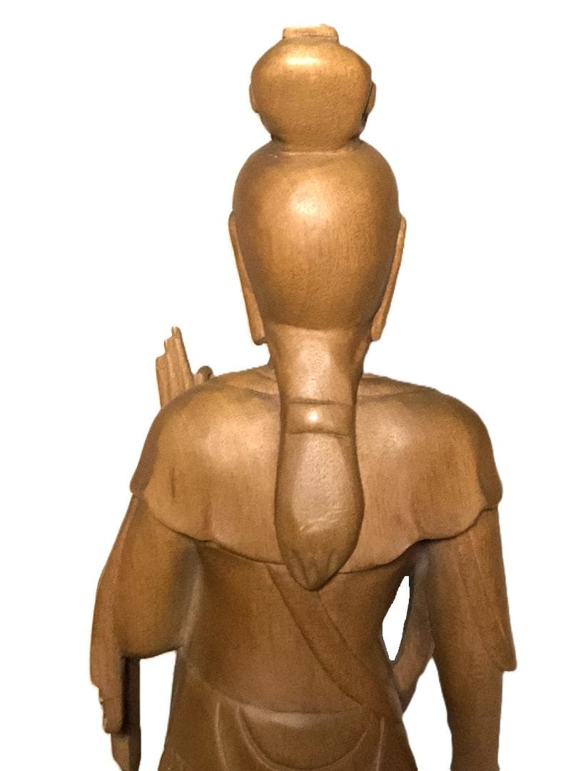 春山作 聖観音菩薩立像 】 一木造 高さ64cm - メルカリ