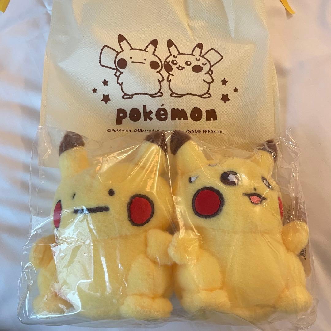 韓国限定　メタモンは変身中　ぬいぐるみ　カプセルマンション　ポケモン　ピカチュウ