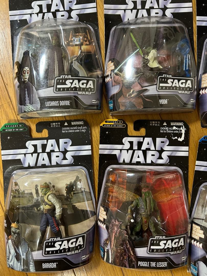 スターウォーズ　サーガ　ベーシックフィギュア 12体セット