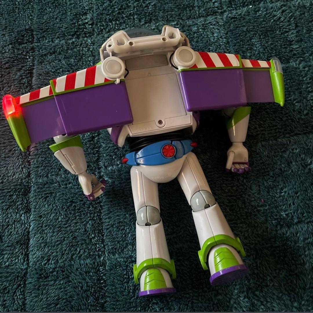 ディズニー トイストーリーコレクション トーキング バズ 英語 希少