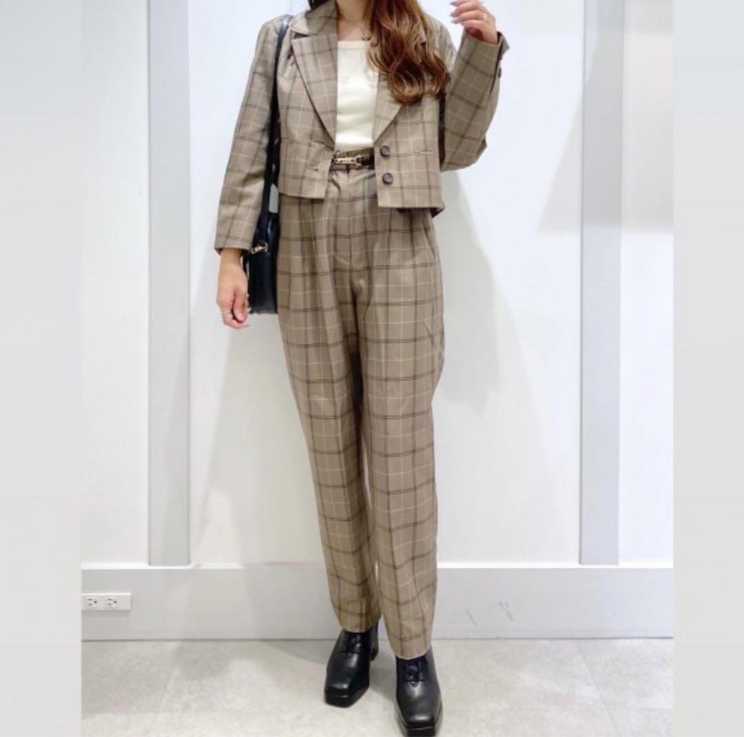 Heather セットアップ チェック柄 - メルカリ