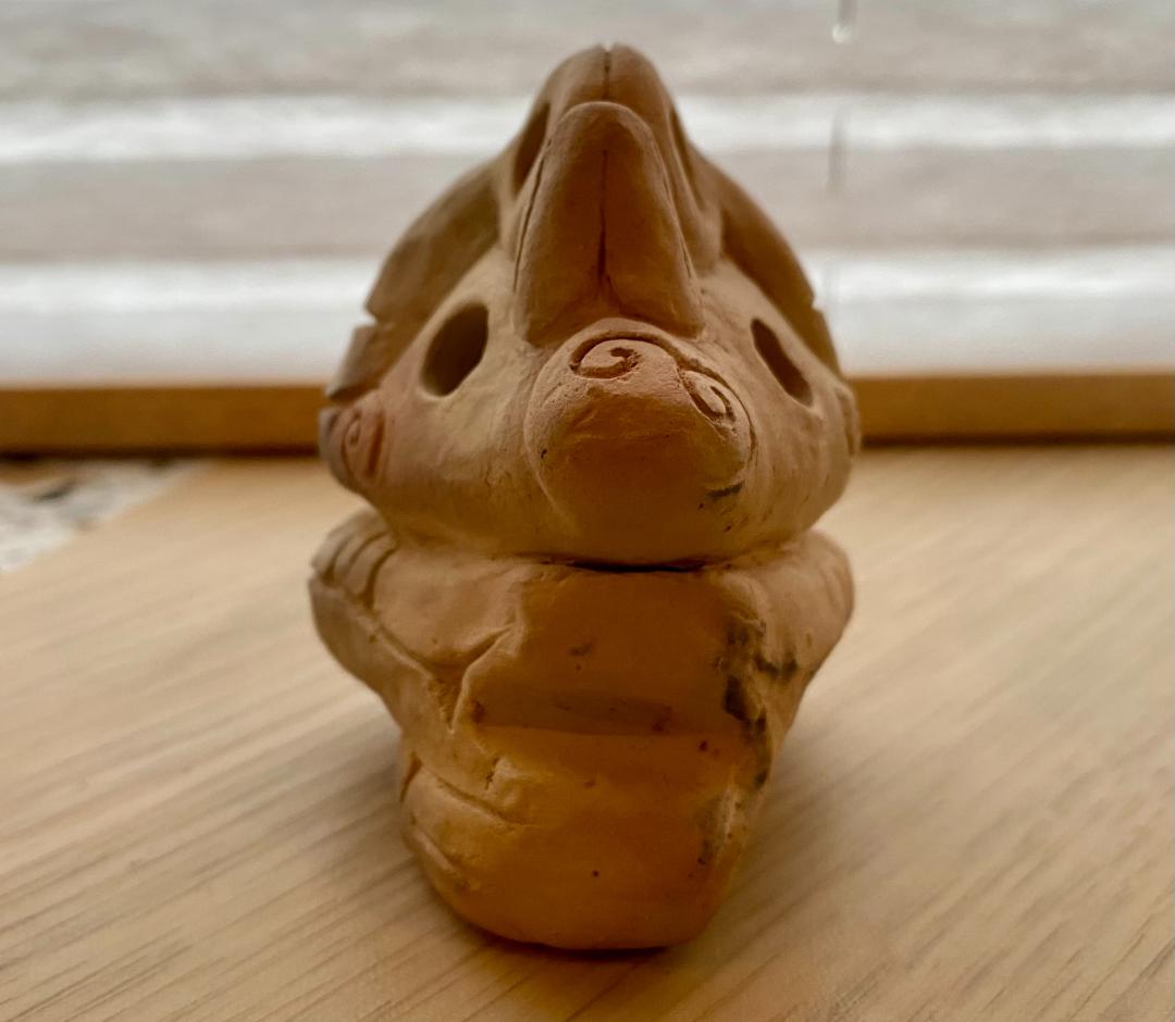 Atsuo Nakazawa様専用】縄文「顔面把手」山梨県韮崎市恵坂町出土