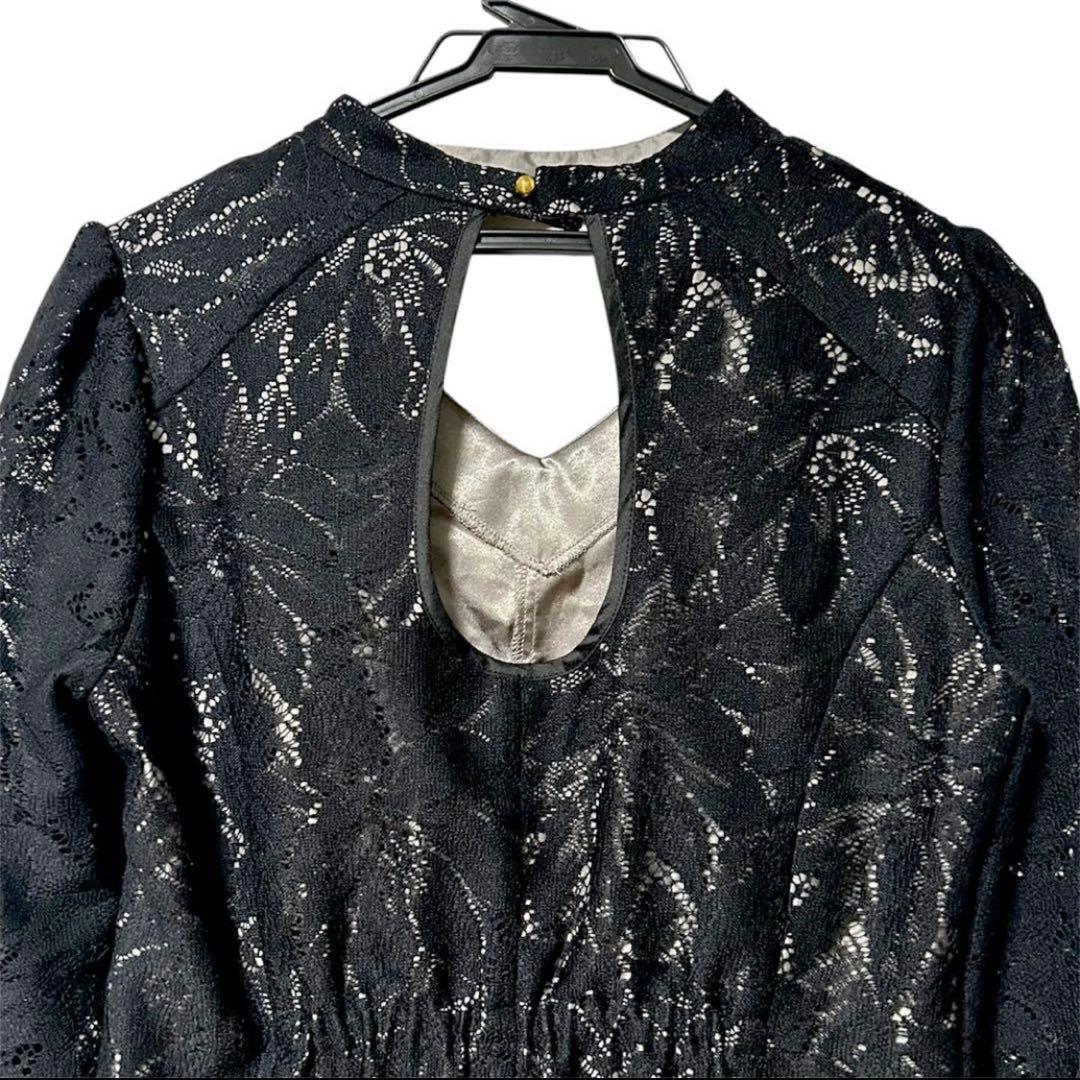 ANDRESD アンドレスド バックオープンティアドロップドレス レースドレス