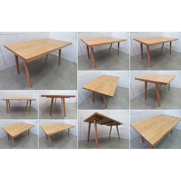 展示品■MUKU工房■旭川家具■天然木無垢材■北欧デザイン■ダイニングテーブル