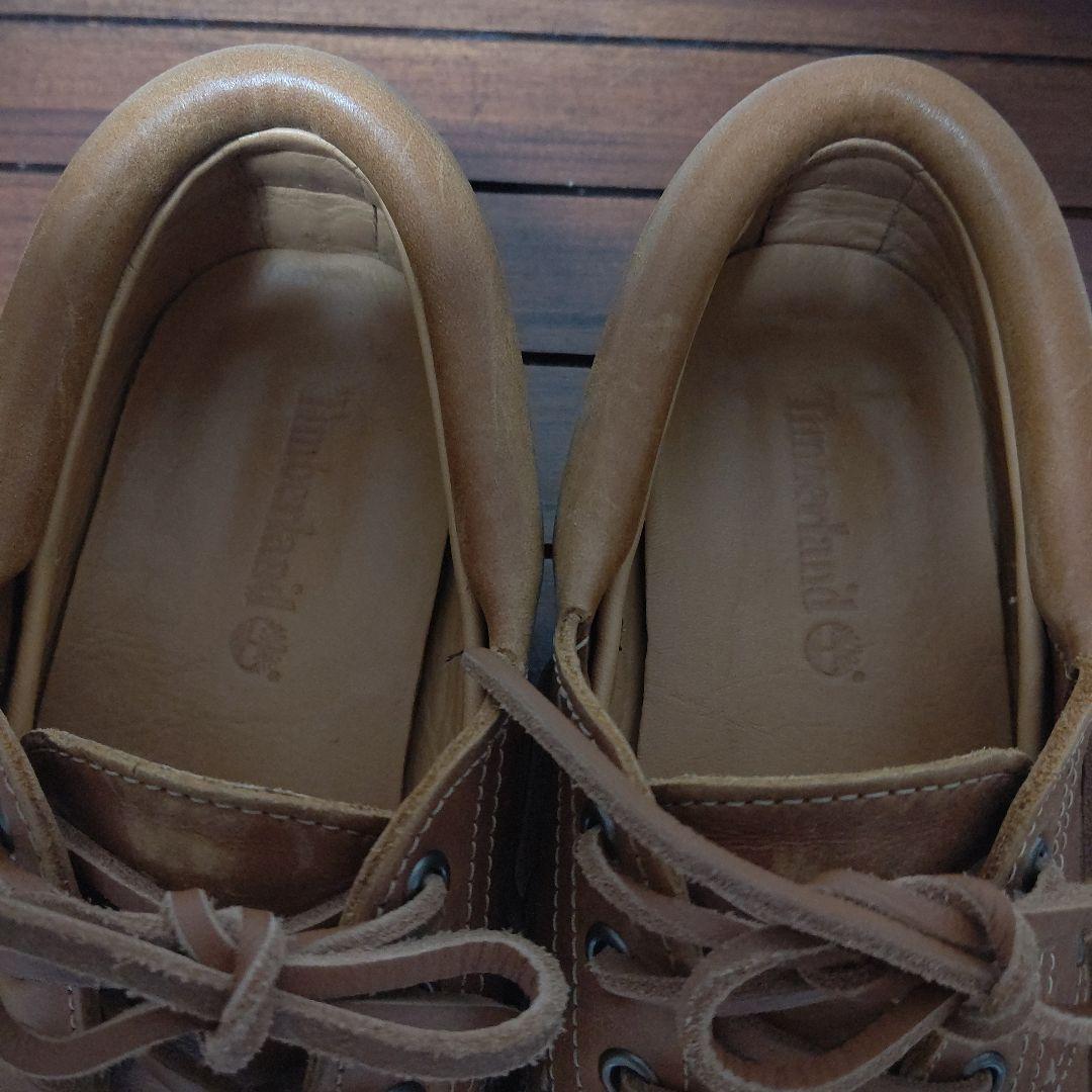 美品 Timberland ティンバーランド 3eyeスリーアイ キャメル