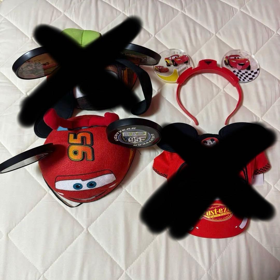 カーズ 海外 WDWカチューシャ アメリカ Y56292936
