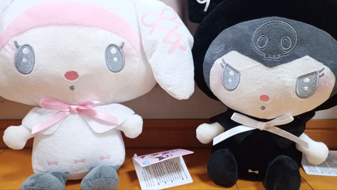 非売品レア♥クロミマイメロディロミナBIGぬいぐるみ♥月夜のドールBIG♥5点