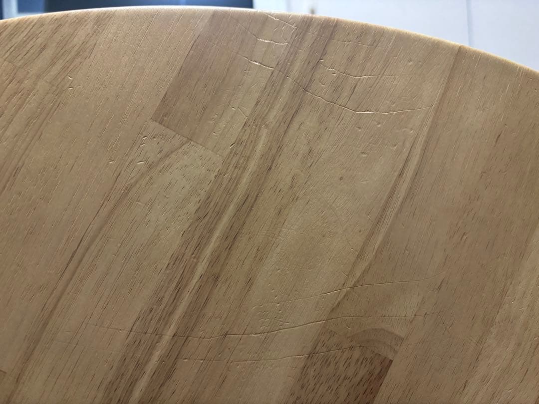 THE CAFE TABLE / 天然木Black Steel ラウンド100