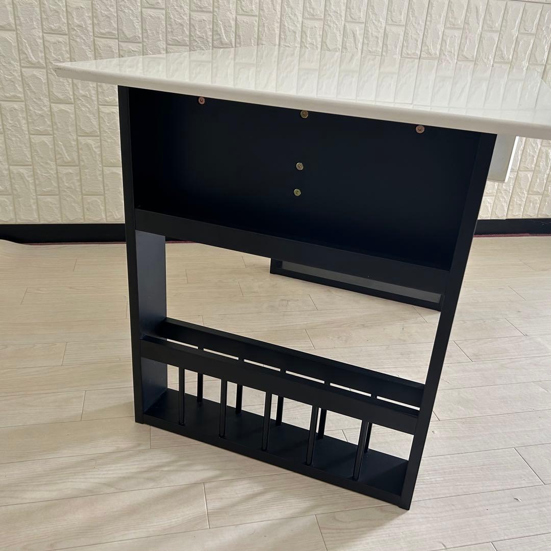 都内23区送料無料❗️ニトリ　伸縮式ダイニングテーブル　回転チェア　３点セット✨