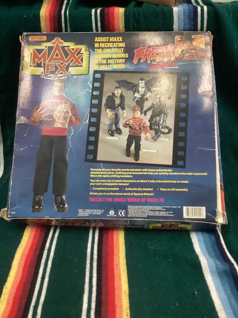 マッチボックスエルム街の悪夢 フレディ 変身フィギュア