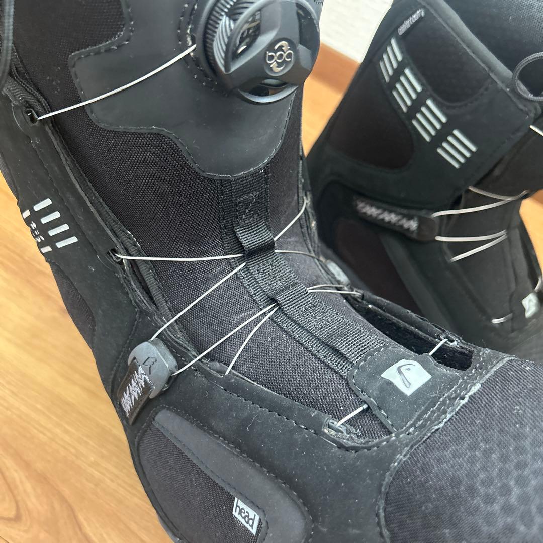 美品！スノーボード　boaブーツ　ヘッド(head) 26cm