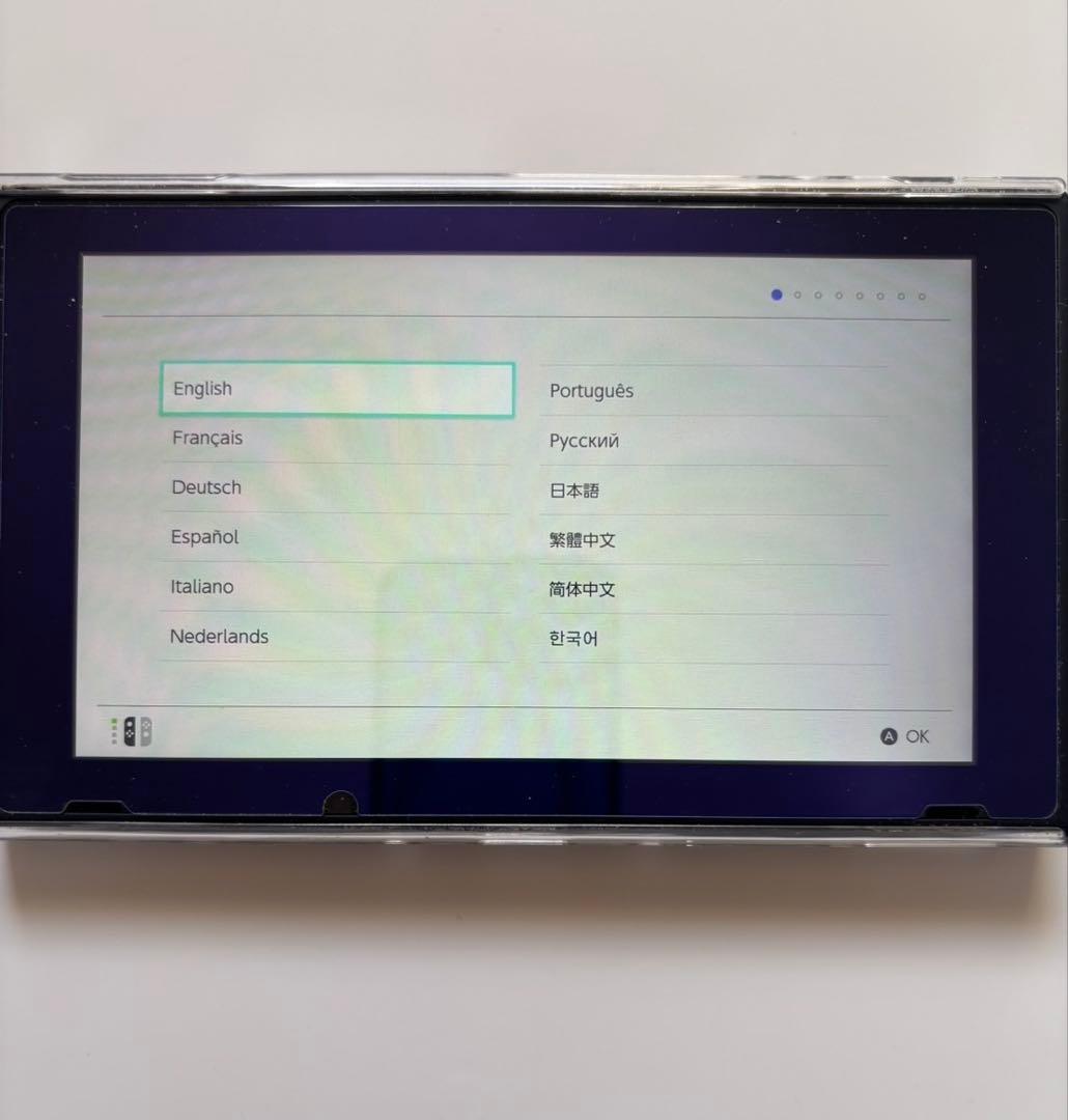 どうぶつの森 Nintendo Switch 本体　箱無Joy-Conジャンク品