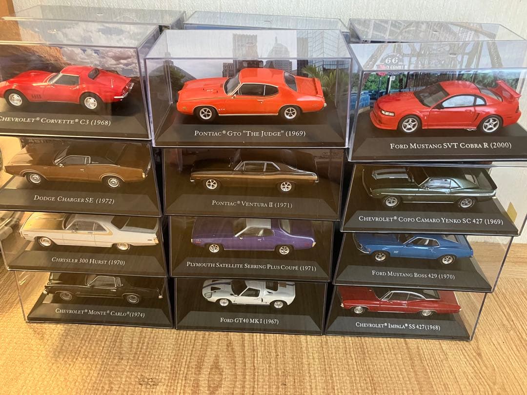 アメリカンカーコレクション　31台セット