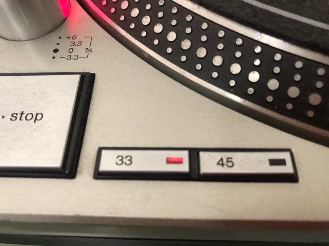 Technics テクニクス ターンテーブル SL-1200 MK3D 動作OK N1