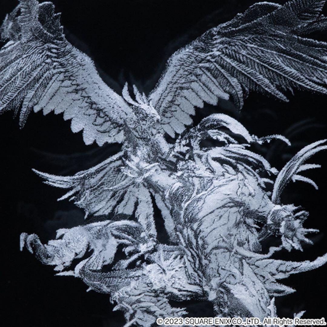 FF16 レーザー彫刻クリスタルガラス 召喚獣シヴァ フェニックス＆イフリート