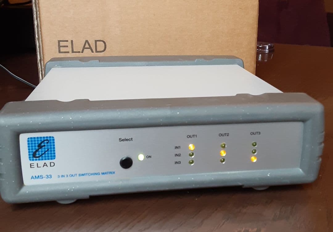ELAD AMS-33 同軸切替器 3入力3出力切替マトリックス - メルカリ