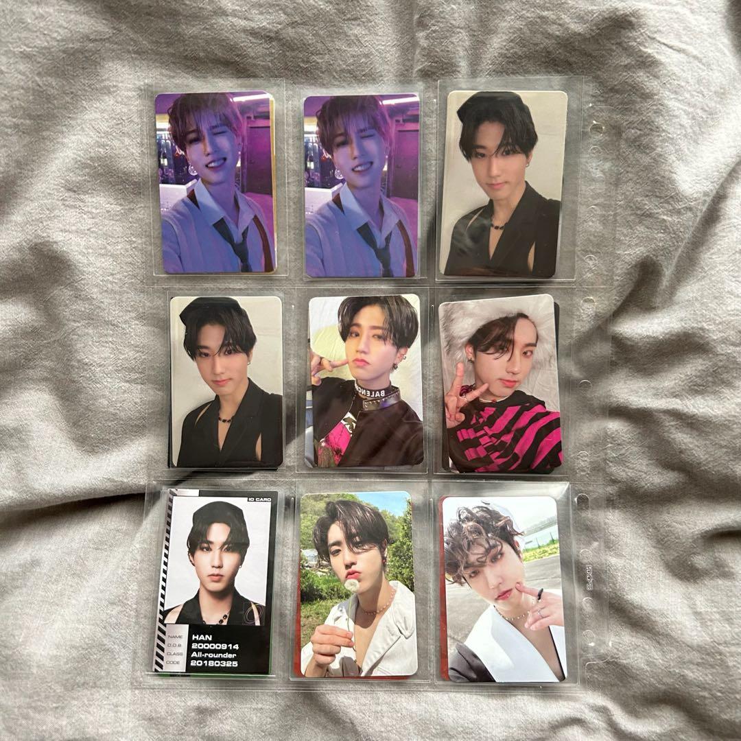 straykids ハン トレカ まとめ売り ラントレ アクスタ 店舗特典