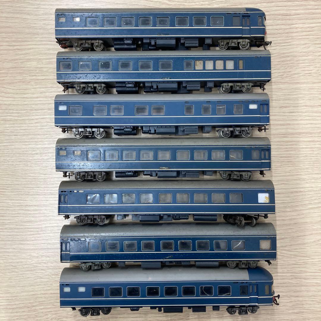 希少 カツミ 鉄道模型 寝台特急 7両セット【ジャンク補修向け】