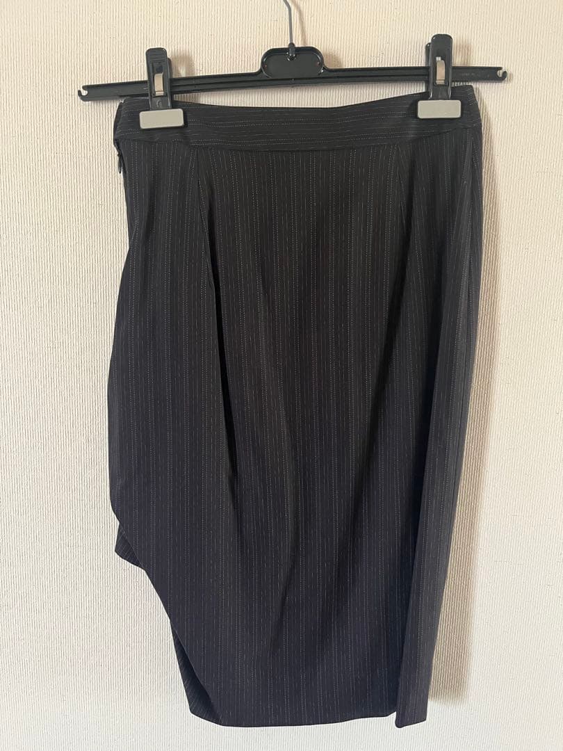 Vivienne Westwood イタリア製　スカート 黒　ストライプ　値下げ