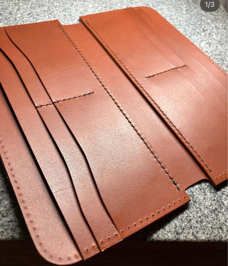 クロコ型押しラウンドファスナー