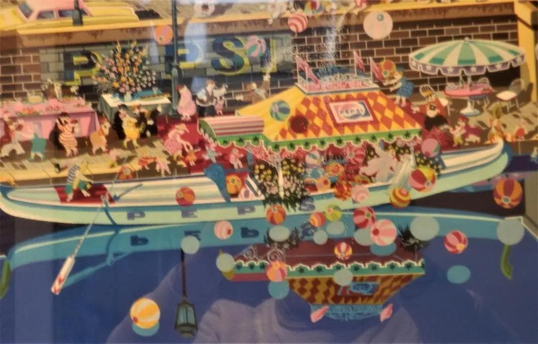 ヒロ ヤマガタ マリッジ／結婚式 超レア品 シルクスクリーン 版画 自筆