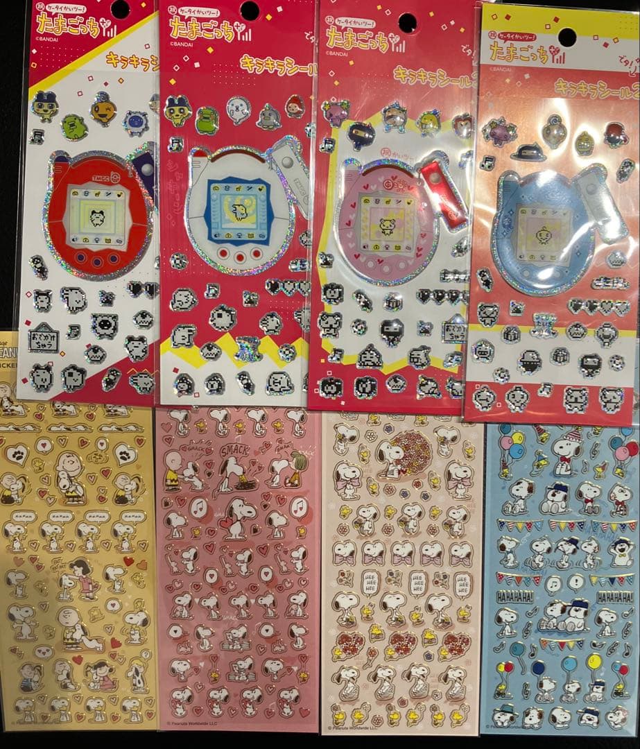 お値段交渉多少有!【83点セット】たまごっちなど シールまとめ売り バラ売り不可