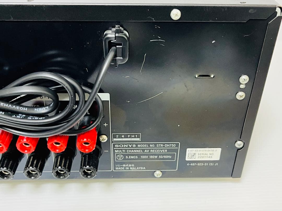 動作未確認】SONY AVアンプ STR-DH750（ジャンク品）