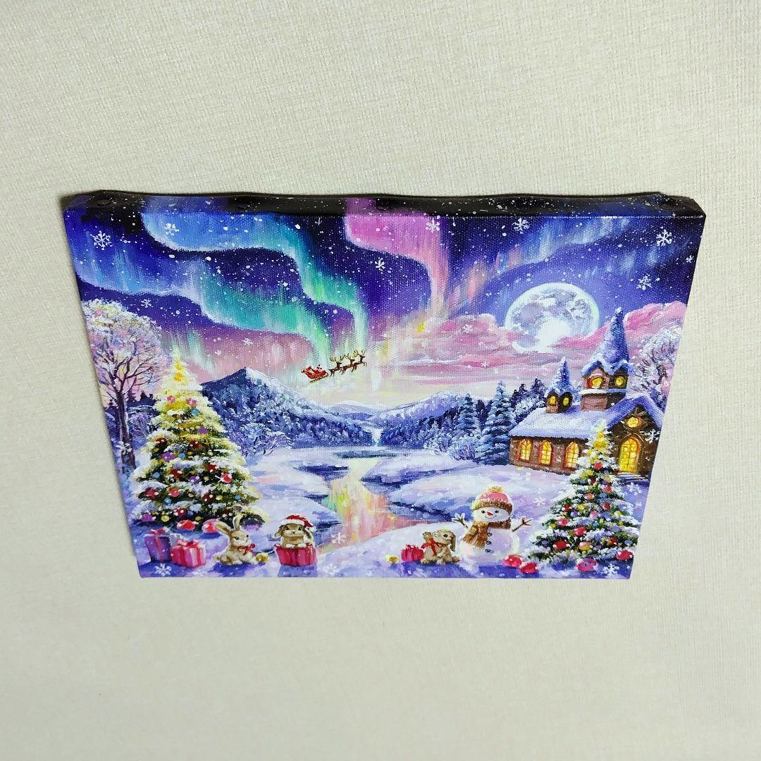 ♡*)様 【Christmas Party】アクリル画 F3 風景画 絵画