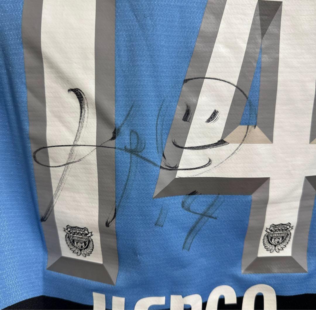 川崎フロンターレ 中村憲剛直筆サイン入り ユニフォーム 2012年 M