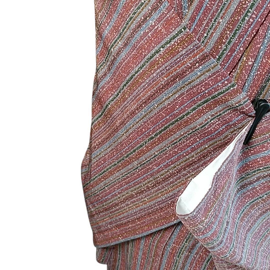 お茶席用に】新品未使用 洗える江戸小紋(ポリ100%)Lサイズ