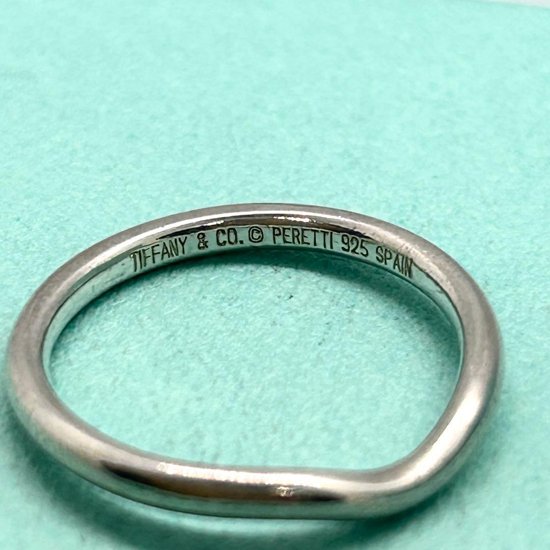 em✨ティファニー カーブドバンドリング 10.5号 SV925 重ね付け