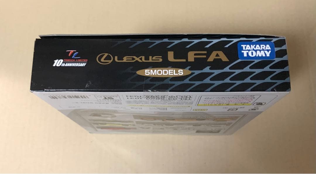トミカリミテッド 10周年　レクサス LFA　5モデル